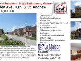 Clieveden Ave, Kingston / St. Andrew, Jamaica - House for Sale